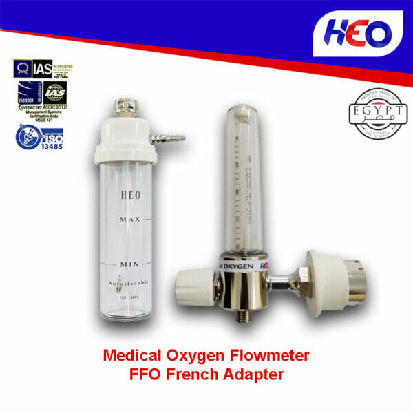 Medical Oxygen Flowmeter FFO French Adapter2